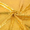 JYFLZQ Gold Table Runner 12"x108" Sequin Glitter Table Linens Rectangle