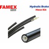 Famex Ride Zoom Hydraulic Brake Hose Kit, Bike Disc Brake