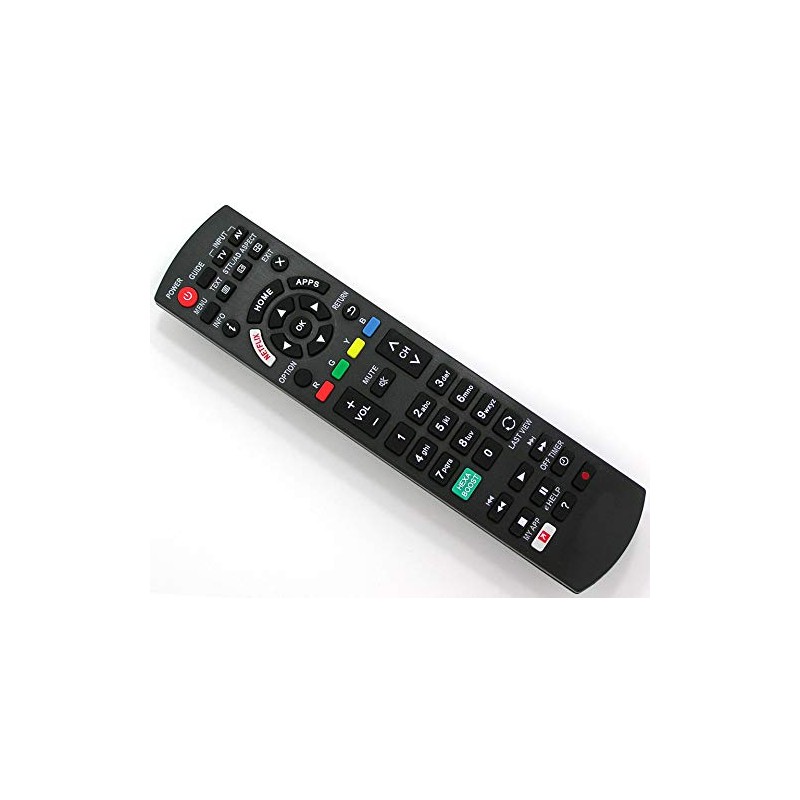 Replacement Remote Control for Panasonic TV, TX49EXW604, TX50AS600Y, TX50ASW504, TX50ASW604,