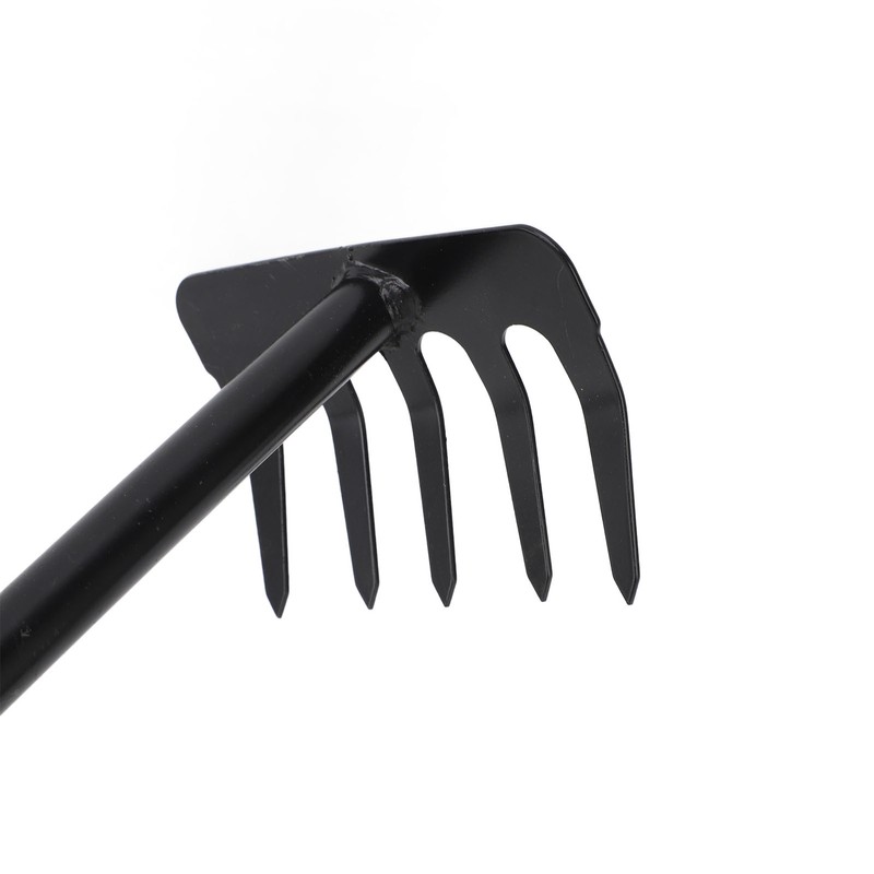 3PCS Garden Tool Set Iron Stainless Steel Five Teeth Rake