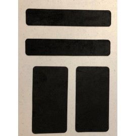 The Original SunVisor Solutions for 2020-2025 Corvette C8 3LT / 3LZ Cover Overlays - Microsuede Fabric (Set of 4)