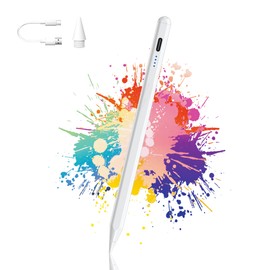 Aizepa Stylus Pen for iPad 9th&10th Generation, Pixel Precision, Tilt and Pressure Sensitivity, Compatible with 2018-2024 iPad 6/7/8/9/10, iPad Mini 5/6, iPad Air 3/4/5, iPad Pro 11''/12.9''