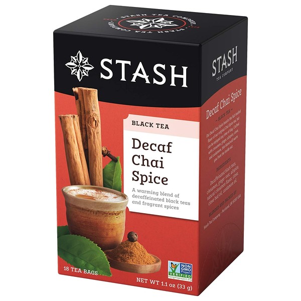 Stash Decaf Chai Spice Tea, Tea , 18 ct