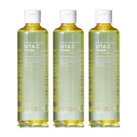 Ten Zero Toner Cosmetics Quick Drying Moisturizing Texture Moisturizing Skin Green Tangerine Vita C Toner 300ml 3pcs / 텐제로 화장수 화장품 속건조 보습 결 수분 스킨 청귤 비타 씨 토너 300ml 3개
