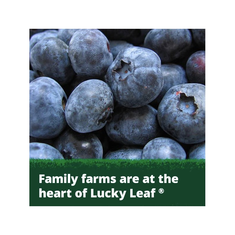 Lucky Leaf Organic Blueberry Pie Filling or Topping 21oz 4