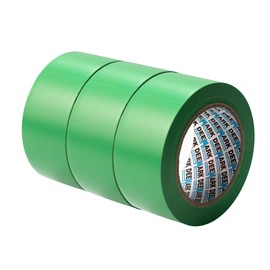 Shadow Foam PVC Floor Marking Tape | Premium Vinyl Safety Marking Tape| For Warehouses, Industry, Shops | 33M Single Roll (Green, Three Pack 50mm)