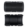 Corrugated Pipe Connector M40 - Sleeve Black, 4 Half Shells