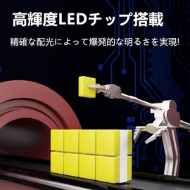 CIWENDAN New Development HB3/HB4/HIR2 LED Headlight, Compatible with Vehicle Inspection, High Power CSP LED Chip, 4x Brightness, 1:1 Genuine Halogen Size, Compatible with DC 12V Cars, White 6500K