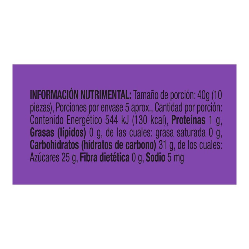 Life Savers Gomitas sabor moras salvajes, 198g