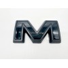 Auto Front GMC Gloss Black Matte Black OVERLAY Emblem Fit