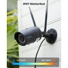 Reolink Reolink 2K+ Kabelgebundene berwachungskamera Aussen, 2,4/5GHz WLAN Kamera Outdoor,