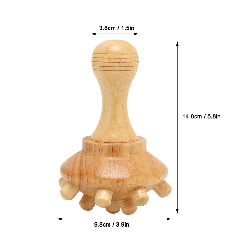 Octopus Wood Massager Reduce Stress Levels Wood Theraphy Massager for