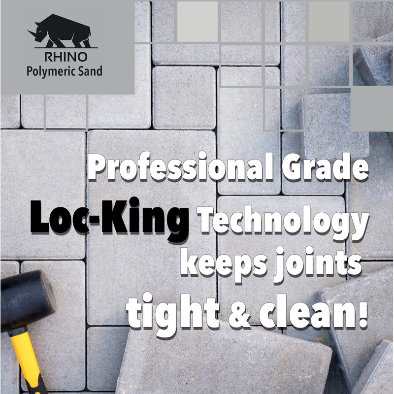 Rhino Power Bond Plus - Polymeric Sand for Pavers and