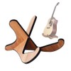 Coret Universal Portable Wooden Guitar Stand, Acoustic and Classical Guitar