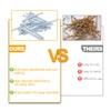 KURUI 700pcs Hardware Nails for Hanging Pictures, Up to 2"-Long