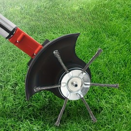 Steel Wire Wheel Grass Trimmer Head, Lightweight Lawn Mower Attachment, Electric Weed Eater Edger Tool for Garden Landscaping, Circular, Parts