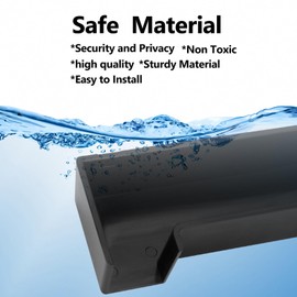 CPLIKE Shrimp Cave Aquarium Tunnel, Aquarium Decor Habitat Decoration, Black Plastic, Modern, Corydora Catfish, Kuhli Loach, Clown Cory Shrimp, Fish, 0.5"D x 2.5"W x 1.5"H