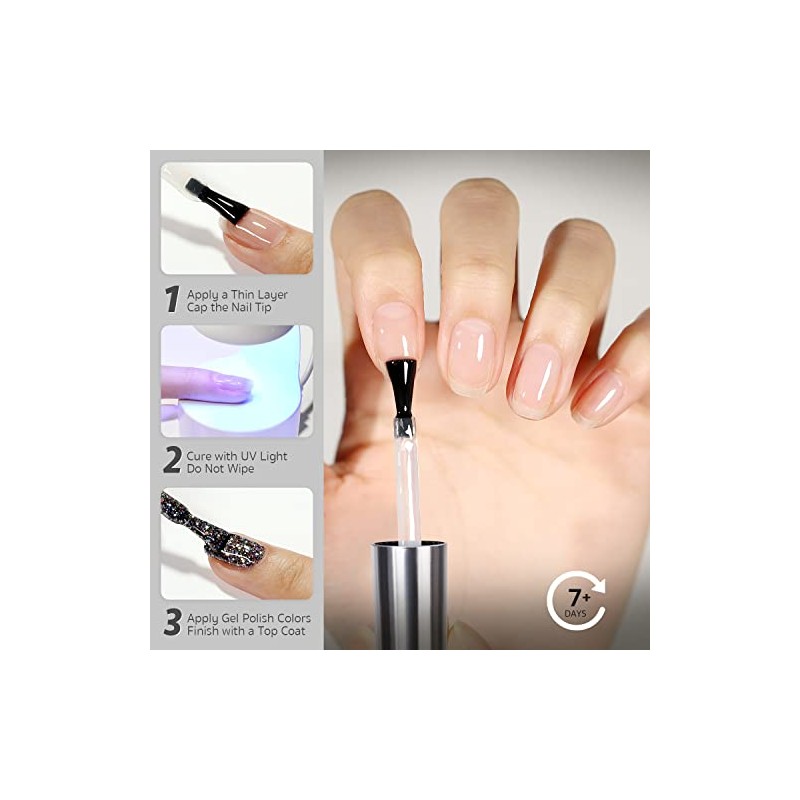 GAOY- Capa base de gel despegable para esmalte de uñas