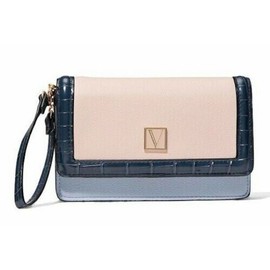 Victoria's Secret Colorblock Blush The Victoria Tech Wristlet Wallet (Colorblock Blush)