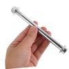 BUGUUYO Motorcycle Metal Axle Kit with Bolts Front and Rear