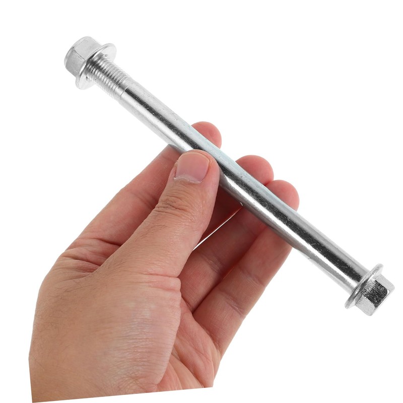 BUGUUYO Motorcycle Metal Axle Kit with Bolts Front and Rear