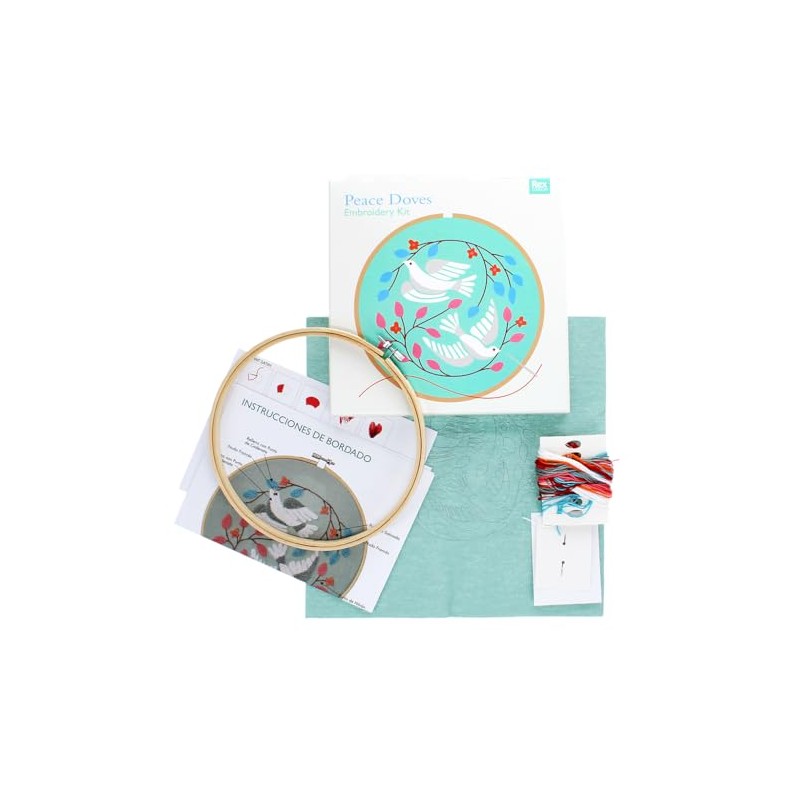 Rex London Embroidery kit - Peace Doves