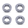 Atunee 4Pcs .325" 7T Chain Sprocket Rim for Stihl 026