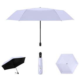 wenichee Parasol, 99% UV Protection, Ultra Lightweight, Folding Umbrella, UV Protection, Automatic Open/Close, Pocket Size, Women’s Umbrella, Stylish, For Both Rain and Shine, Sunscreen, One-Touch