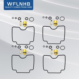 4 x Carb Repair Kit Replacement for Suzuki Bandit 1200 GSF1200 2001-2005 Replacement for Suzuki Katana 750 GSX750F 1998-2006