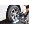 TARO WORKS Car Wash Brush, Sheepskin, model: ホイールブラシ, black