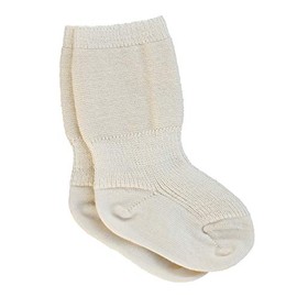 Grödo, Girls and Boys Speckbein Baby Socks Made from 100% Organic Virgin Wool, natural