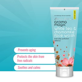 Aroma Magic White Tea and Chamomile Face Wash, 50ml