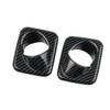 crosselec Carbon Fiber Tail Gate Licence Light Cover Trim for