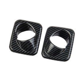 crosselec Carbon Fiber Tail Gate Licence Light Cover Trim for 2017-2024 Honda Ridgeline