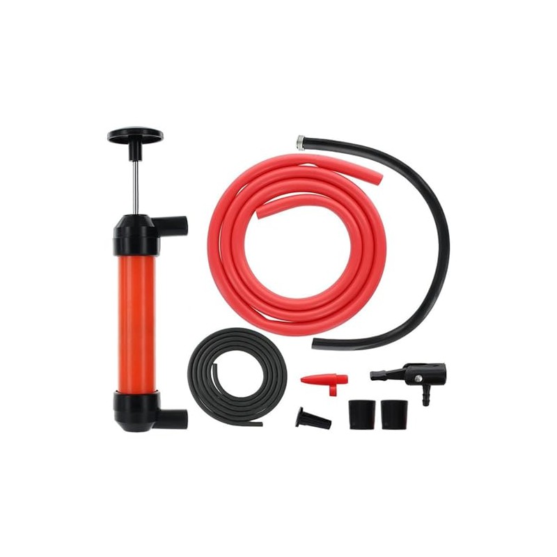 Takelablaze Siphon Pump Multi-Use Siphon Fuel Transfer Pump Kit Portable