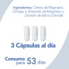 Citrato De Magnesio + Omega3 | 160 Capsulas De 1g