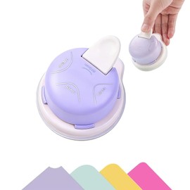 Coollooda Corner Punch, 4-in-1 Multi-functional, Corner Cutter, Kadomaru-kun (R4 mm, R7 mm, R10 mm + Inner Fillet), Small Size, Lightweight, Easy to Carry, DIY Projects, Photos, Cards, Laminating