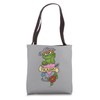 Sesame Street Oscar The Grouch Trashy Tattoo Tote Bag