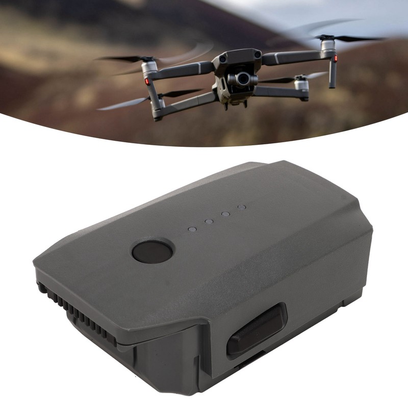 Drone Battery Dark Grey Flight Battery 11.4V 3830mAh 4 LED