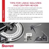 Starrett Center Head for 12"/300mm and Larger Combination Squares, Combination