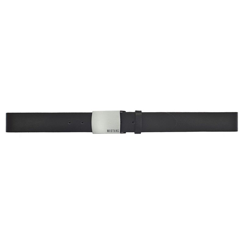 MUSTANG Classic Belt W115 Black - Can be Shortened, black