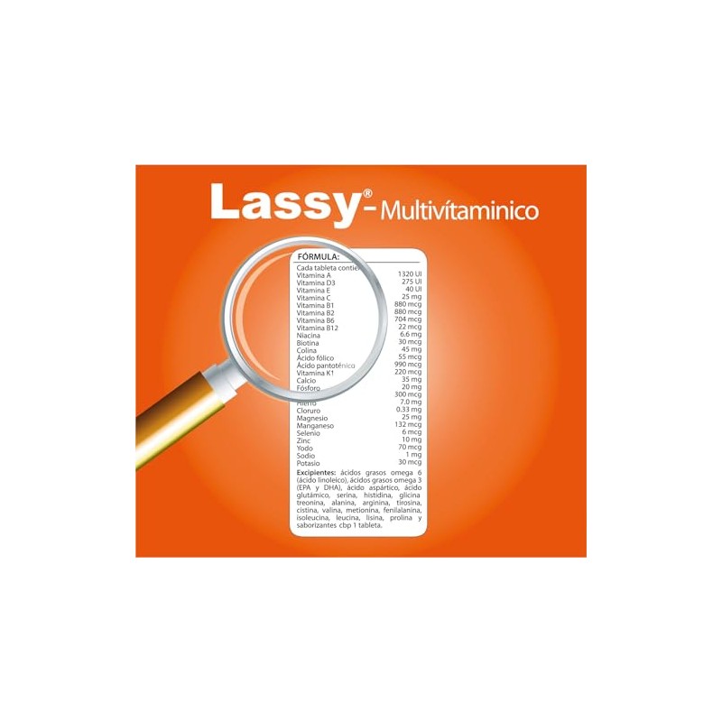 HOLLAND Lassy Multivitamínico 30 Tabs