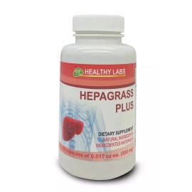Healthy Labs HEPAGRASS PLUS  500mg 90 capsules