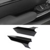 Artudatech Black Interior Door Armrest Storage Box Organizer Holde Tirm