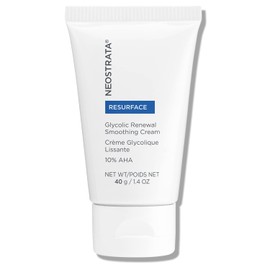 NEOSTRATA RESURFACE Ácido glicólico Renovación Suavizante Facial Hidratante & Crema de Cuello - 10% Ácido Alpha Hidroxi (AHA), Manteca de Karité, Ácido cítrico, Glicerina; Antienvejecimiento, Antiarrugas; 1.4 onzas
