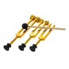 Tuning Fork Set(128Hz, 256Hz, 512Hz), Tuning Fork Instrument for Chakra