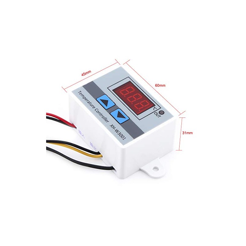 Digital Thermostat, 220V, Temperature Controller, Cooling and Heating Control Thermostat