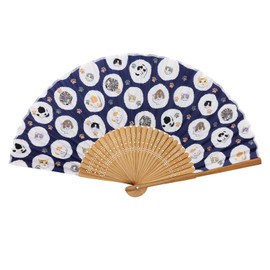 Osaka Choseido Fan, Women's, Stylish, Business, Japanese Style, Japanese Accessories, Festival, Nyanta, Boxed, Manmaru