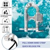 YUSOVE Quick Release Snap Shackle Boat Marine 316 Stainless Steel