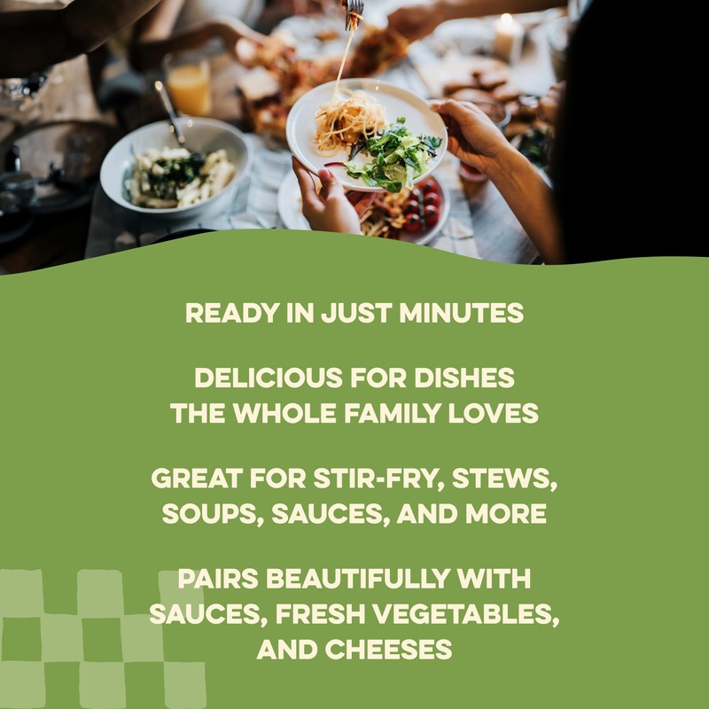 Al Dente Garlic Herb Pappardelle – All-Natural, Hand-Crafted Egg Pasta,